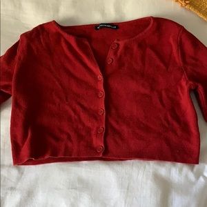 cropped brandy melville sweater
